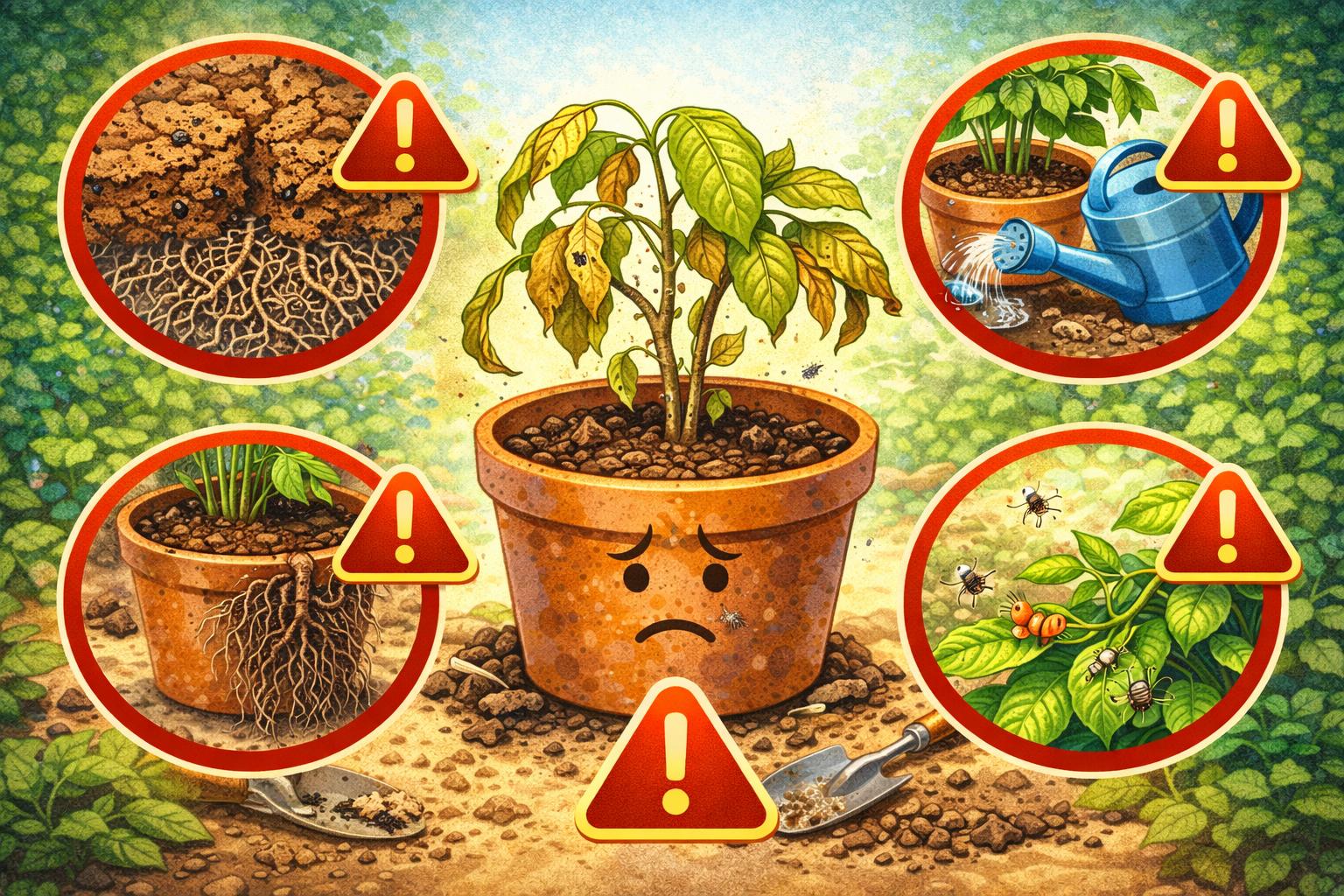 분갈이 후 식물이 더 안 좋아지는 이유 5가지 분갈이 후유증 극복과 대처법