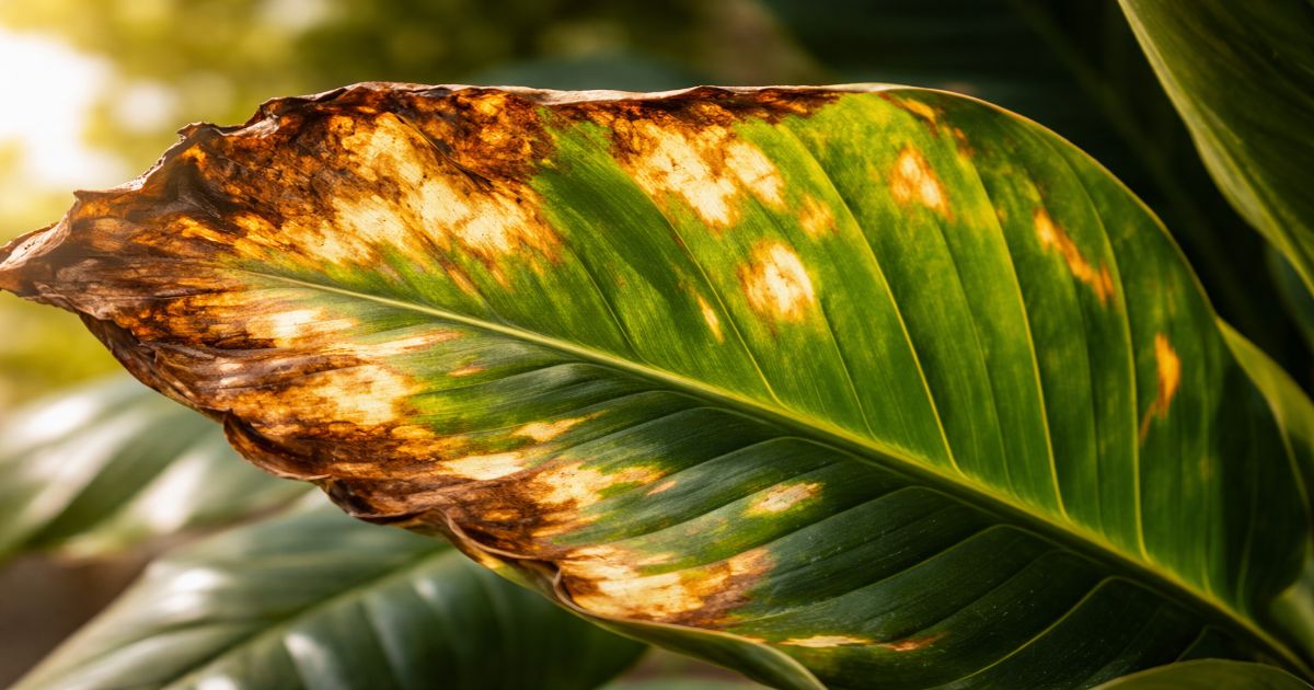 식물 일소 현상