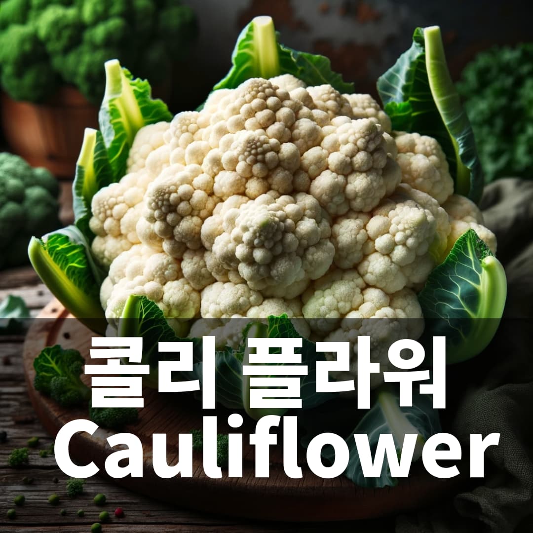 콜리플라워 Cauliflower 허브 키우기