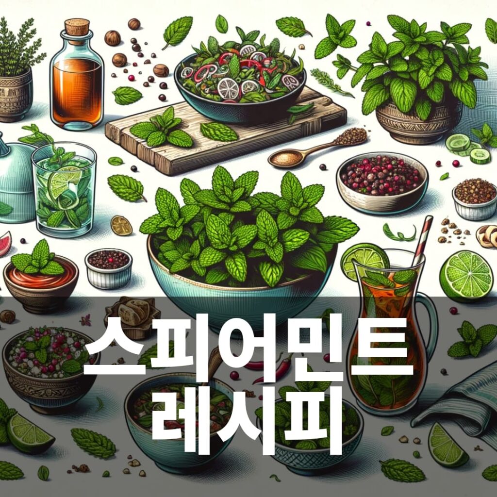 스피어민트 기원 및 역사