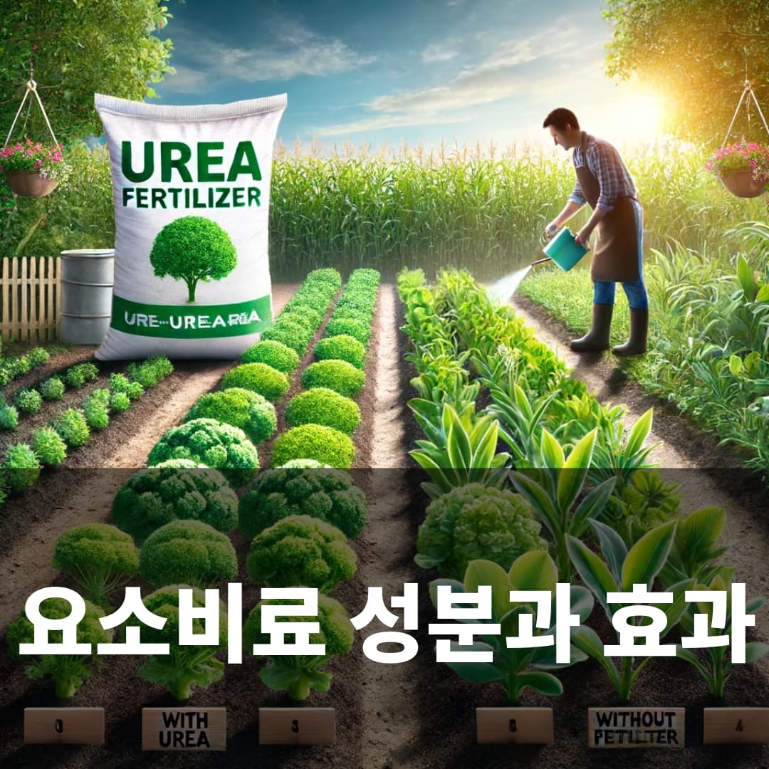요소비료 성분과 효과 - 가드닝홈센터