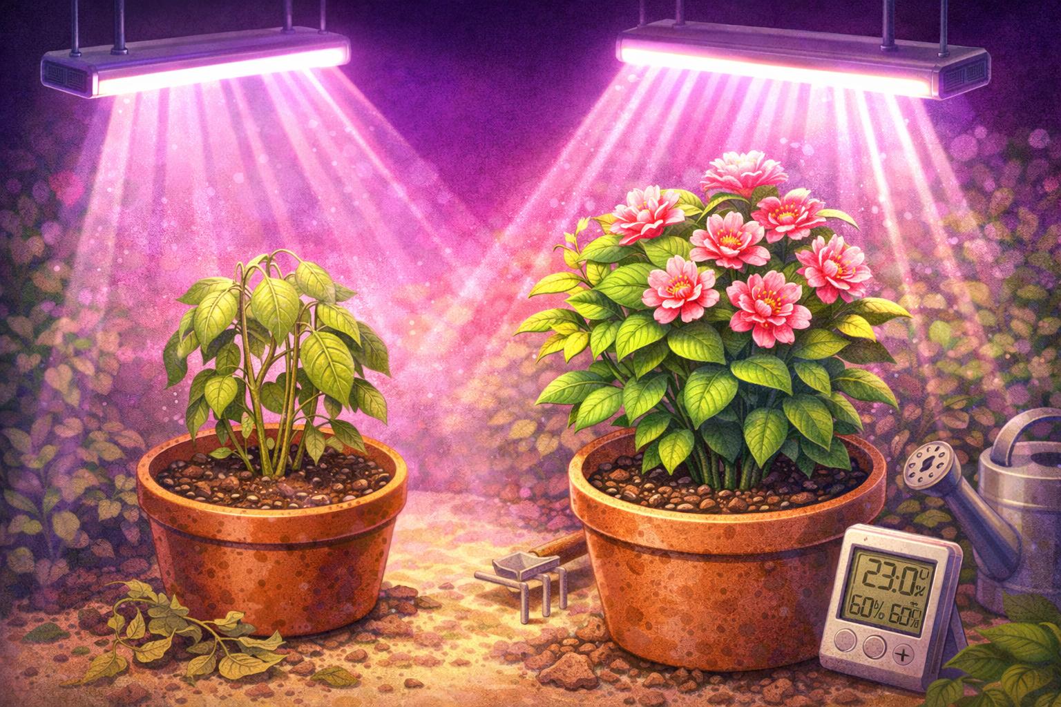 식물등 효과 및 추천 필립스 vs 퓨처그린 비교와 설치 거리 꿀팁