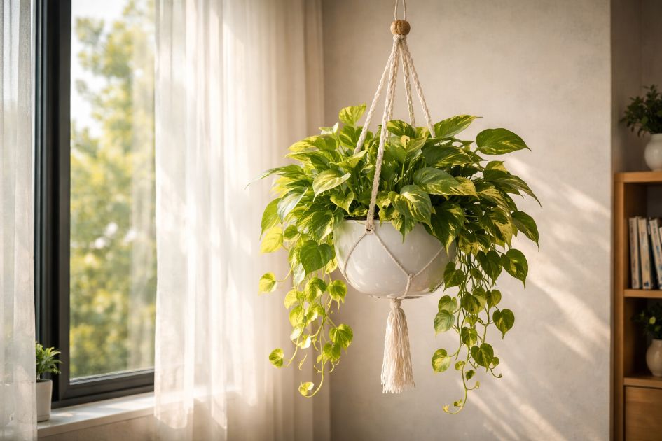 행잉 공기정화식물