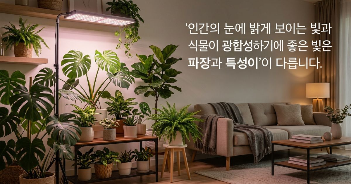 식물등 추천 설치 거리와 각도 조절 렌즈각