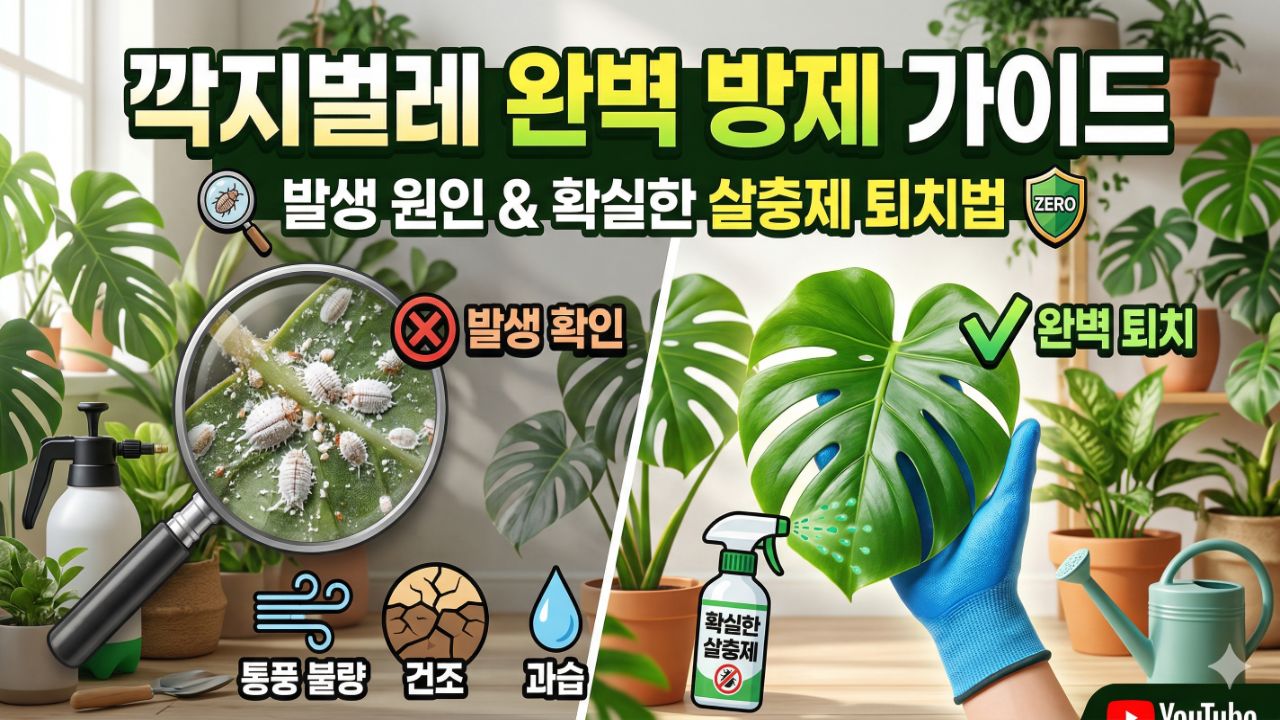 mealybug-cause-symptoms 깍지벌레 발생 원인과 하얀 솜벌레 관찰