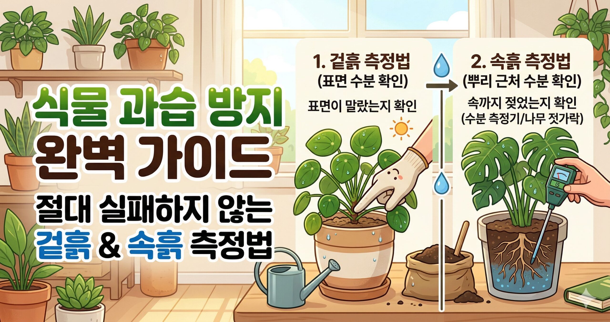 식물 과습 방지