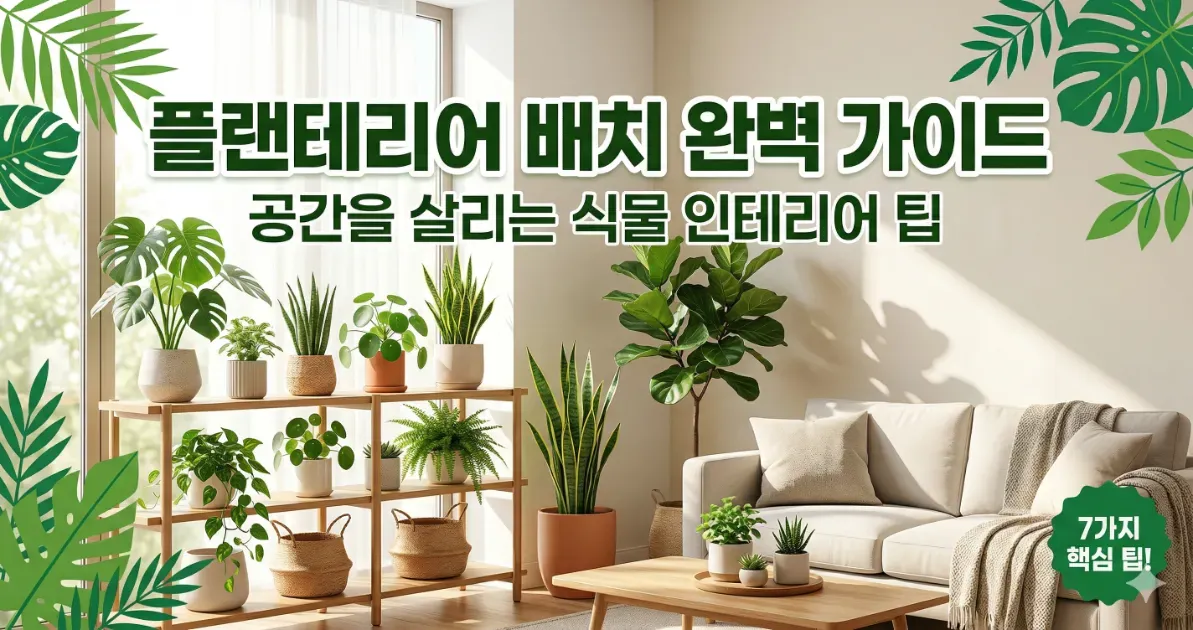 플랜테리어 배치