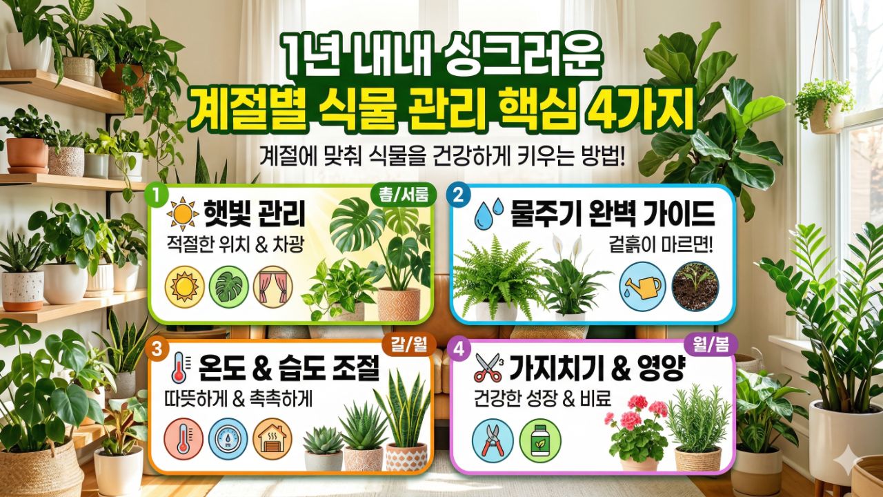 계절별 식물 관리의 시작, 봄철 분갈이