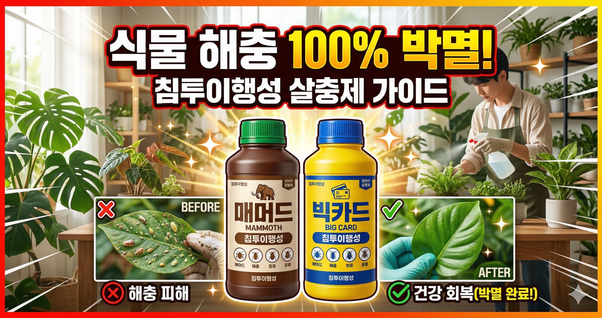 침투이행성 살충제 작용 원리